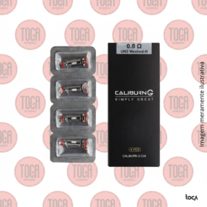 RESISTÊNCIA CALIBURN G KOKO PRIME 0.8 OHM (UNIDADE)