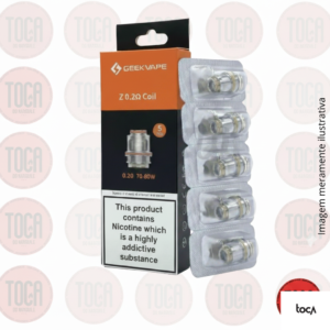 RESISTÊNCIA/COIL Z0.15 / Z0.2 / Z0.4 – ZEUS / L200 / S100 BY GEEKVAPE