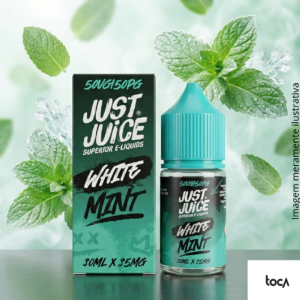 NICSALT JUST JUICE ICE WHITE MINT – 30ML