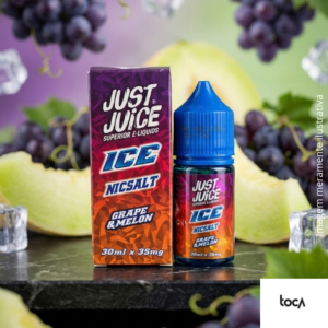 NICSALT JUST JUICE ICE GRAPE & MELON – 30ML