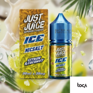 NICSALT JUST JUICE ICE CITRON & COCONUT – 30ML