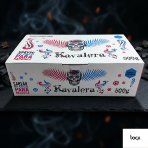 CARVÃO PARA NARGUILE KAVALERA 500G – HEXAGONAL