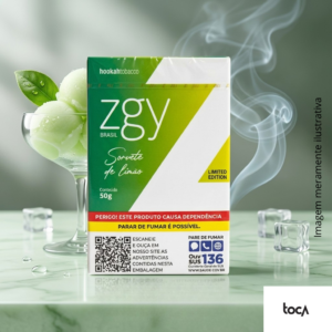 ESSÊNCIA ZIGGY SORVETE DE LIMAO 50G