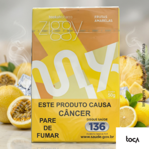 ESSÊNCIA ZIGGY MIX FRUTAS AMARELAS 50G