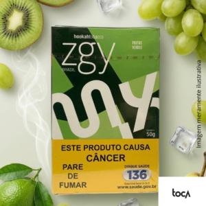 ESSÊNCIA ZIGGY MIX FRUTAS VERDES 50G