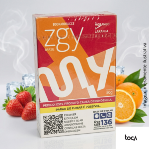 ESSÊNCIA ZIGGY MIX MORANGO E LARANJA 50G