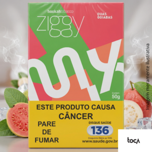 ESSÊNCIA ZIGGY MIX DUAS GOIABAS 50G