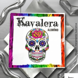 PAPEL ALUMÍNIO KAVALERA - 25 FOLHAS - 40 MICRAS