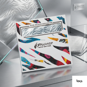 PAPEL ALUMINIO PREDATOR SKIN EDITION - 50 FOLHAS