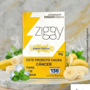 ESSÊNCIA ZIGGY BANANA TROPICAL 50G