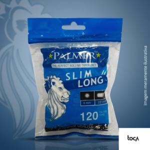 FILTRO PALMER - SLIM LONG - 120 FILTROS
