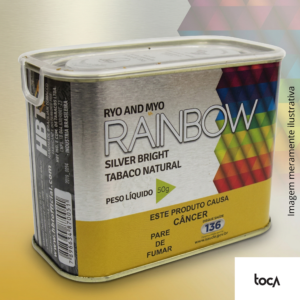 TABACO RAINBOW SILVER LATA - 50G
