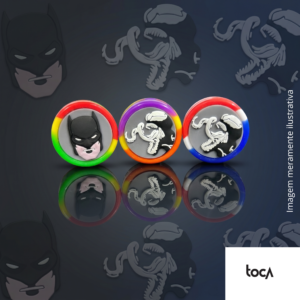SLICK DE SILICONE - PEQUENO - PERSONAGENS