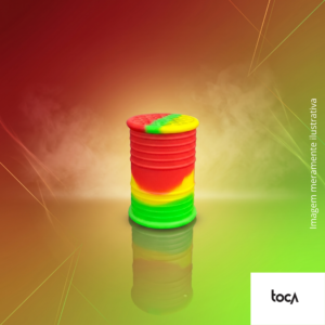 SLICK DE SILICONE - COMEIA - TAMBOR