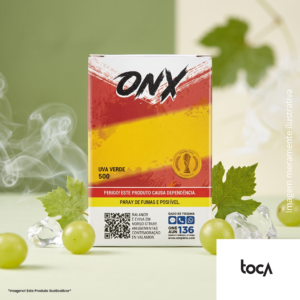 ESSÊNCIA ONIX ESPANHA UVA VERDE (50G) | ESSÊNCIA PARA NARGUILÉ
