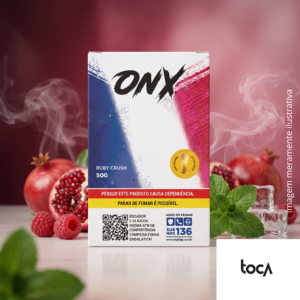 ESSÊNCIA ONIX FRANÇA RUBY CRUSH (50G) | ESSÊNCIA PARA NARGUILÉ