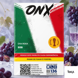ESSÊNCIA ONIX ITÁLIA UVA ROXA (50G) | ESSÊNCIA PARA NARGUILÉ