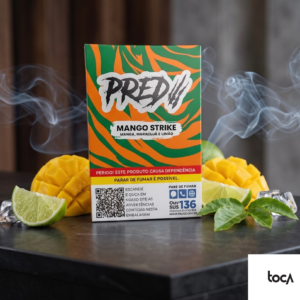 ESSÊNCIA PRED MANGO STRIKE MANGA, MARACUJÁ E LIMÃO (50G) | ESSÊNCIA PARA NARGUILÉ
