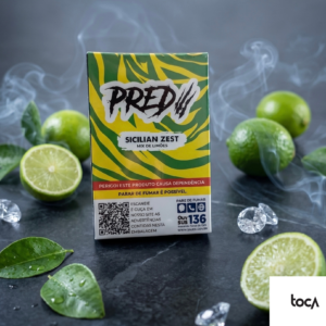 ESSÊNCIA PRED SICILIAN ZEST MIX DE LIMÕES (50G) | ESSÊNCIA PARA NARGUILÉ