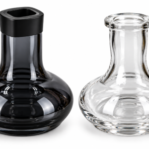Kit 2 vasos para Narguile mais 3 roshs sultan